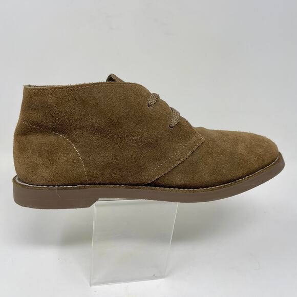 J Crew Crewcuts Kid's Calvert Boots Size 5 Kids Brown Suede Leather I.9.8 - Picture 4 of 13